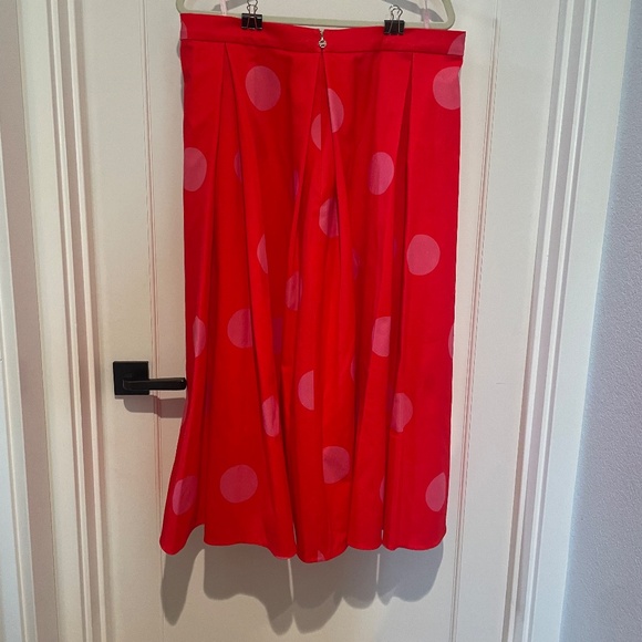 Kate Spade Giant Dot Faille skirt - Picture 3 of 7